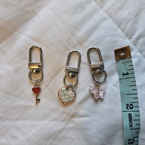 Set of Three Charms